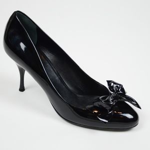 Miu Miu Black Patent Leather Heels